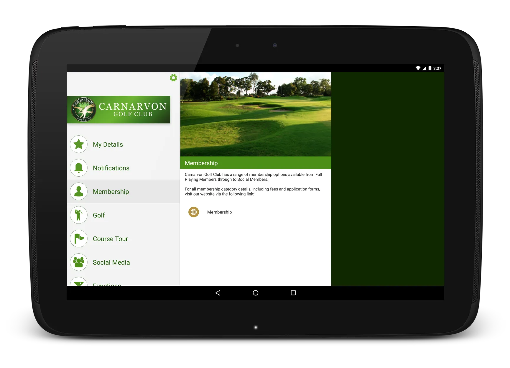 Carnarvon Golf Club | Indus Appstore | Screenshot