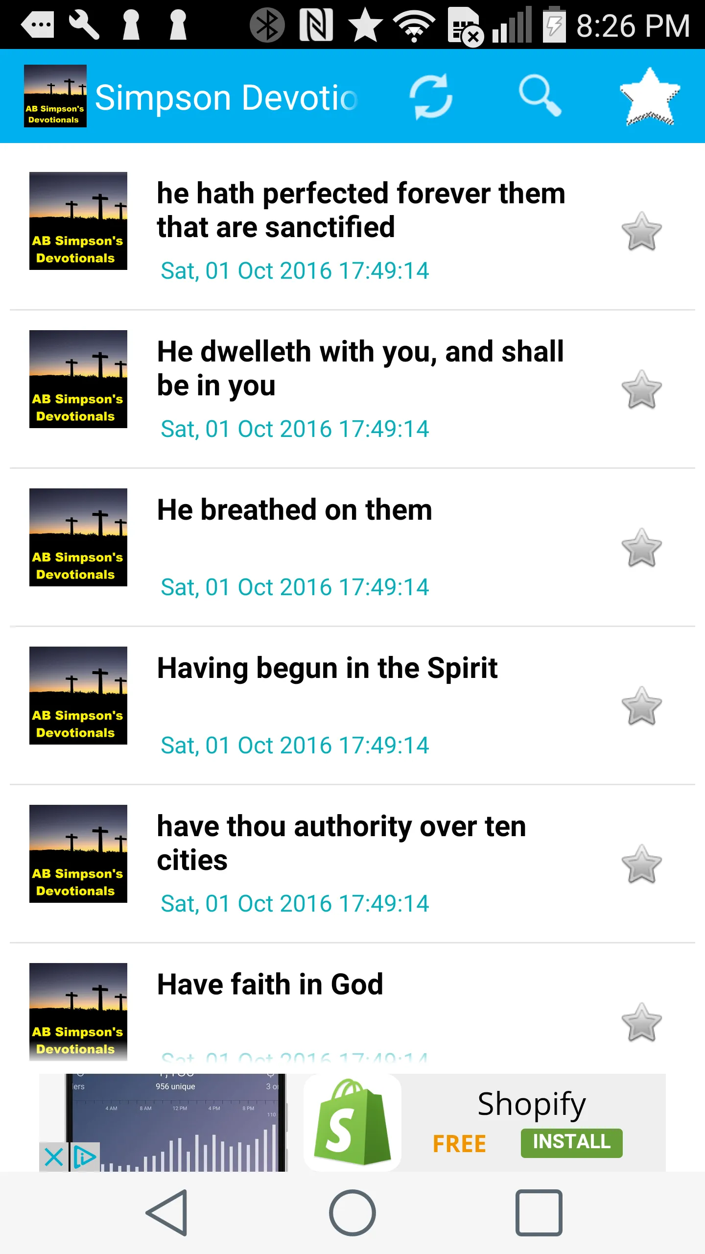 Daily Devotionals - Simpson's | Indus Appstore | Screenshot