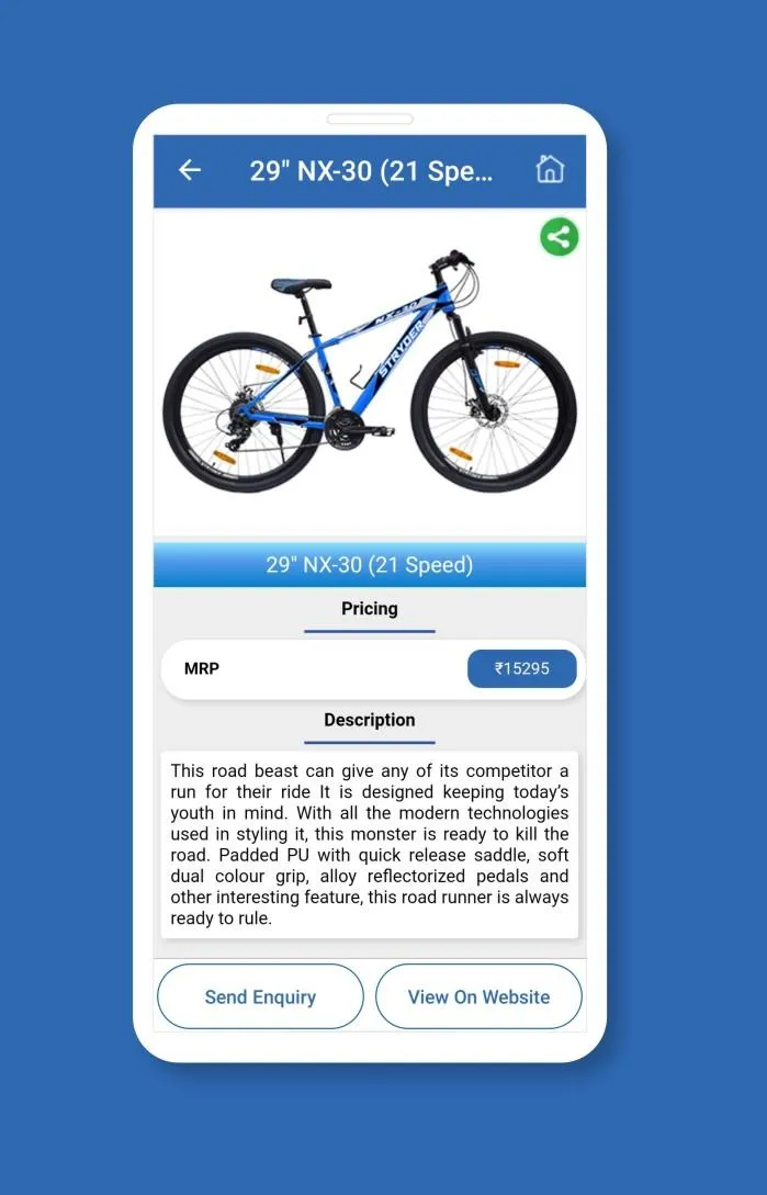 Stryder Bikes | Indus Appstore | Screenshot