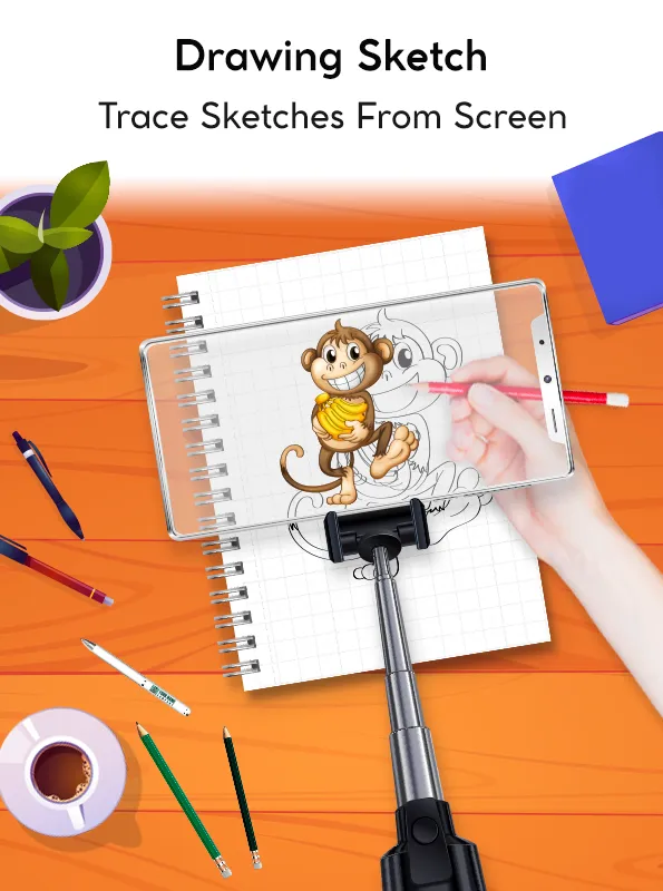 Draw easy trace & sketch | Indus Appstore | Screenshot