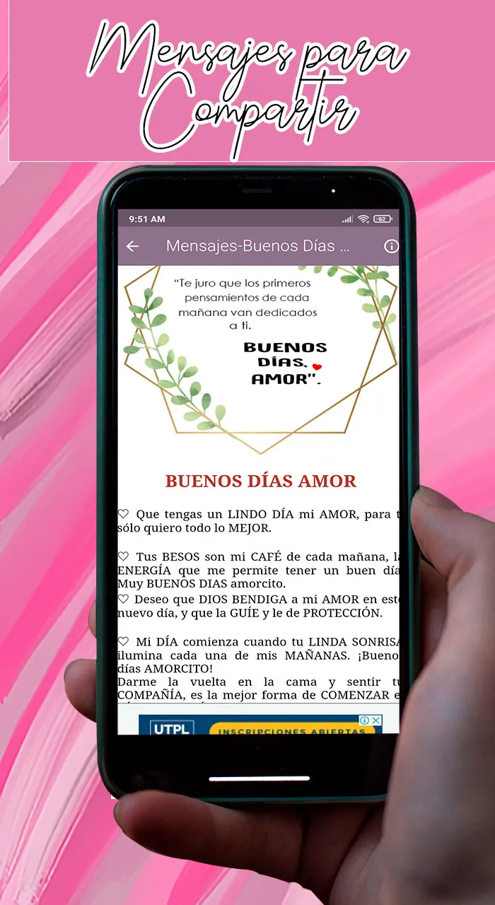 Buenos Días Amor - Saludos | Indus Appstore | Screenshot