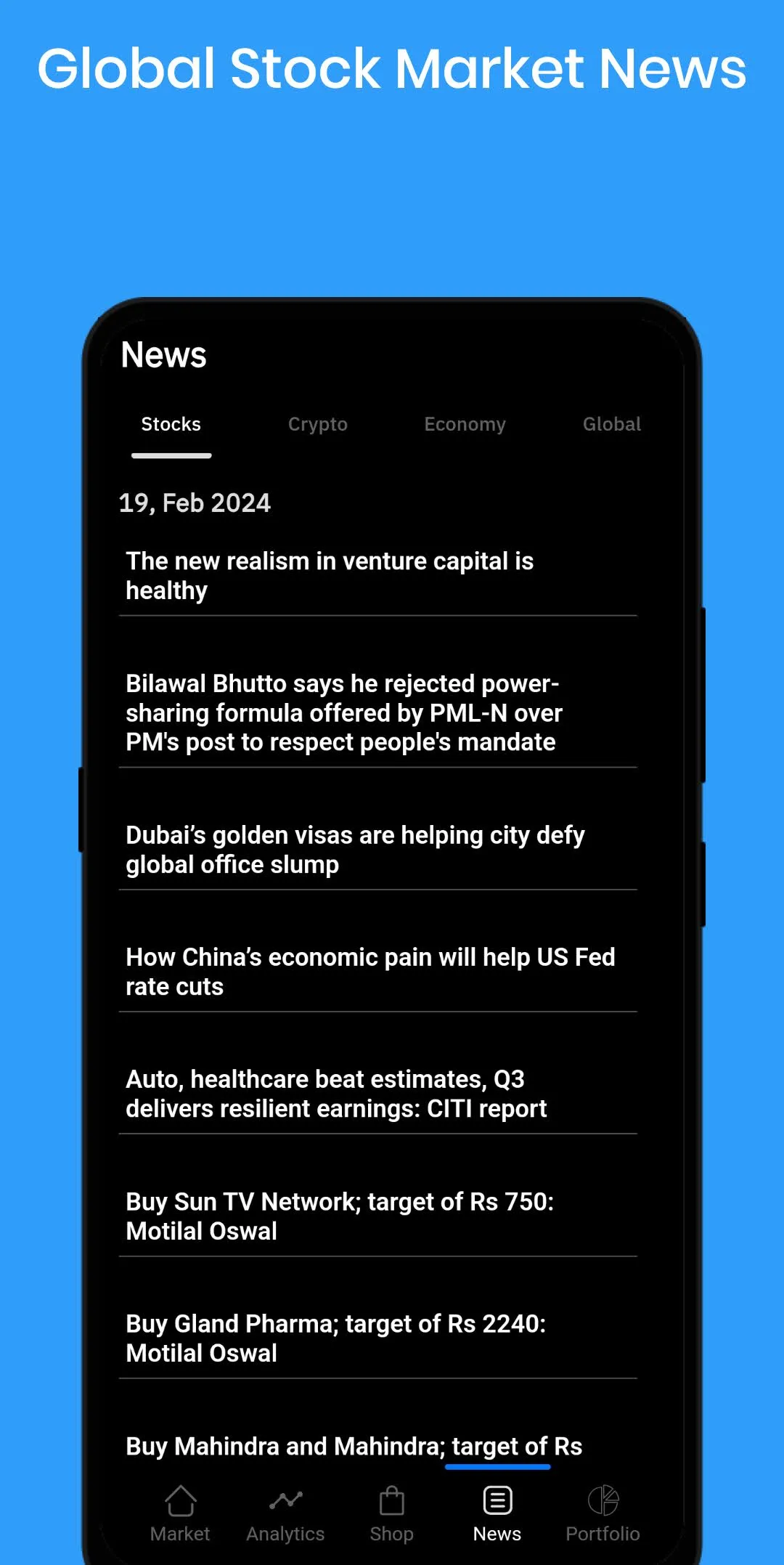 Bottom Street: Market Analysis | Indus Appstore | Screenshot