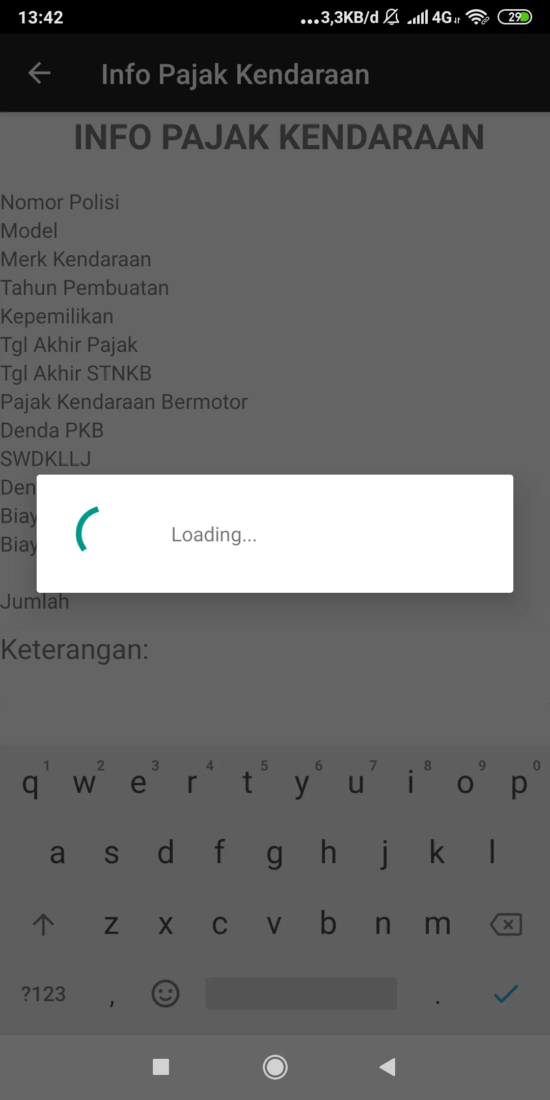 Cek Pajak Kendaraan Kaltara | Indus Appstore | Screenshot