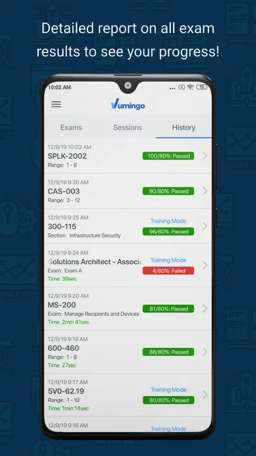 Vumingo Exam Testing Engine | Indus Appstore | Screenshot