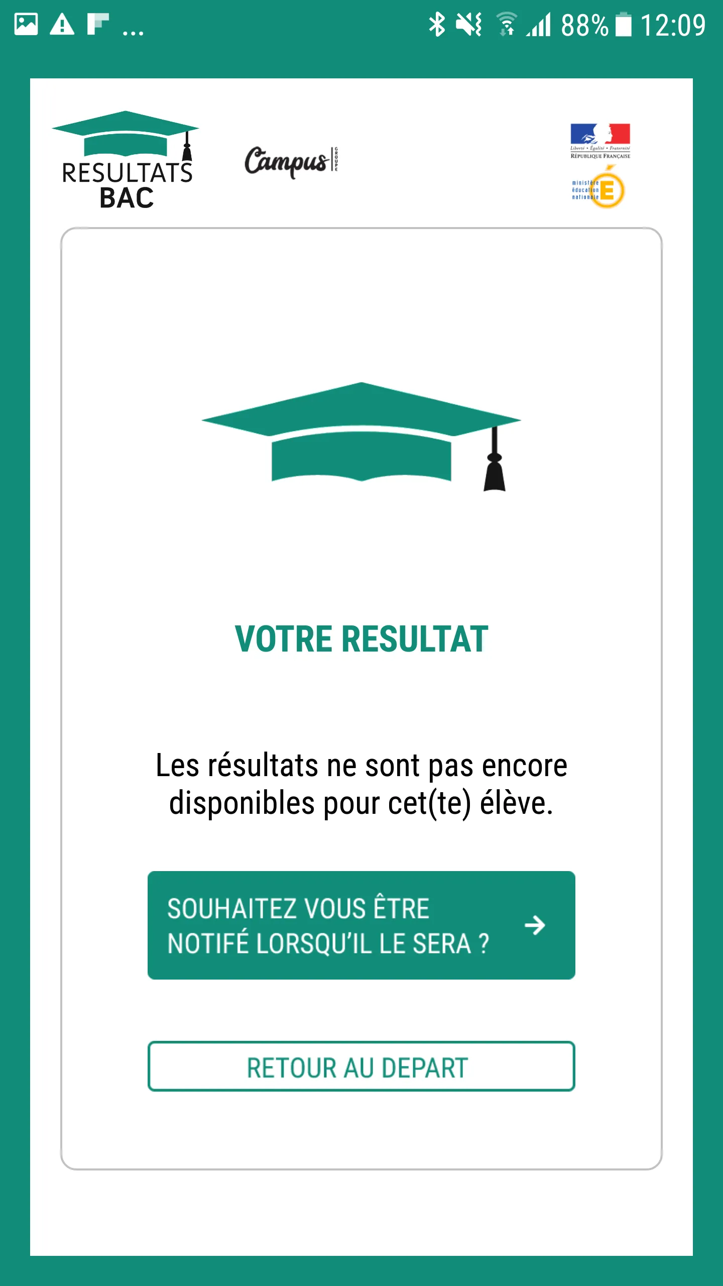 Résultat Bac 2024 | Indus Appstore | Screenshot