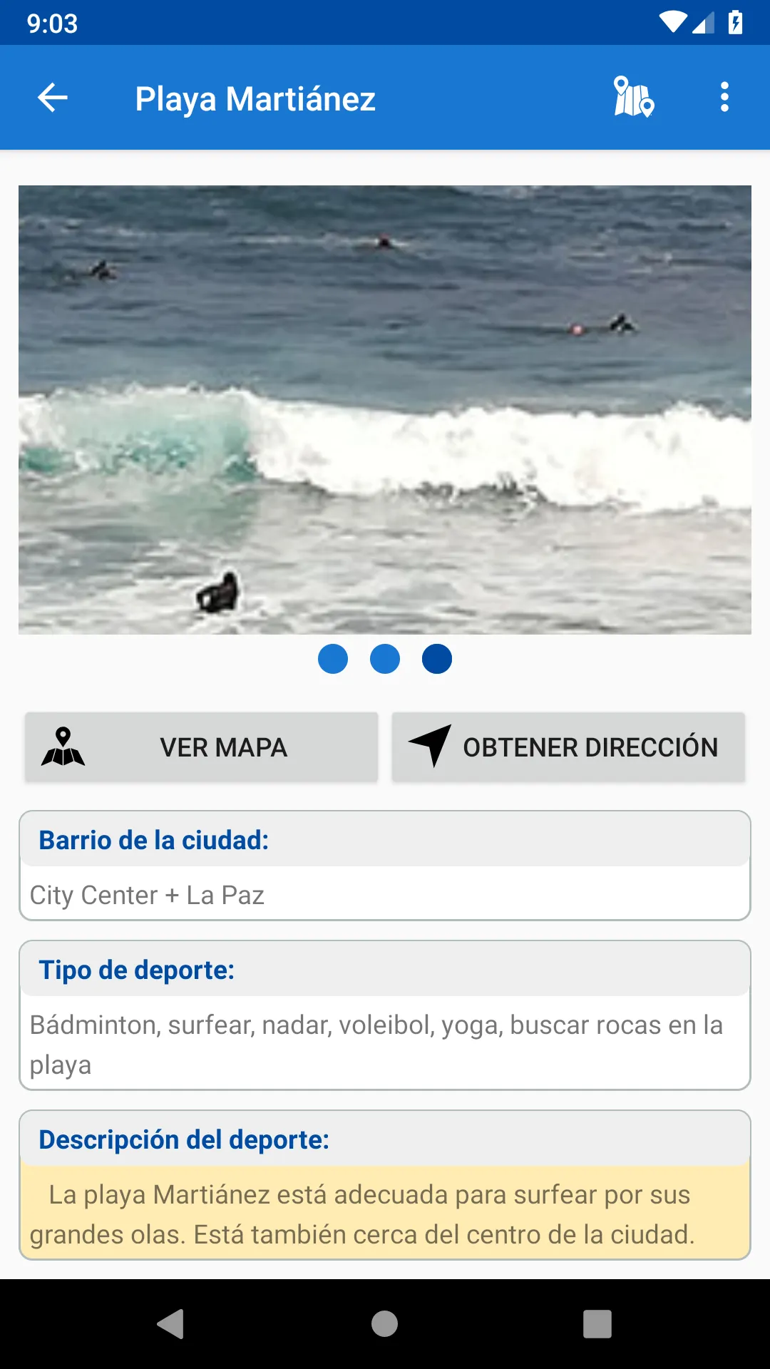 Do sports in Puerto de la Cruz | Indus Appstore | Screenshot