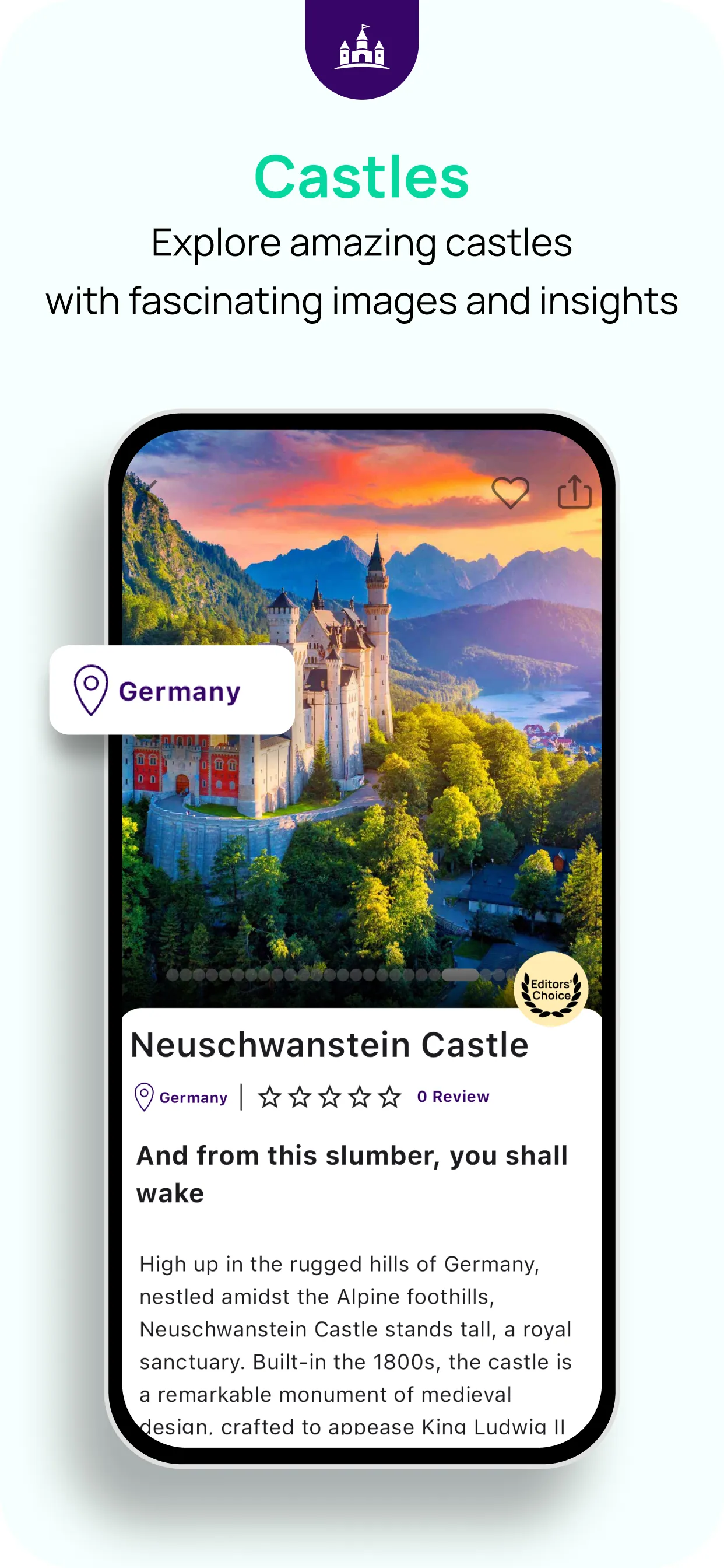 Castle.Tips -beautiful Castles | Indus Appstore | Screenshot