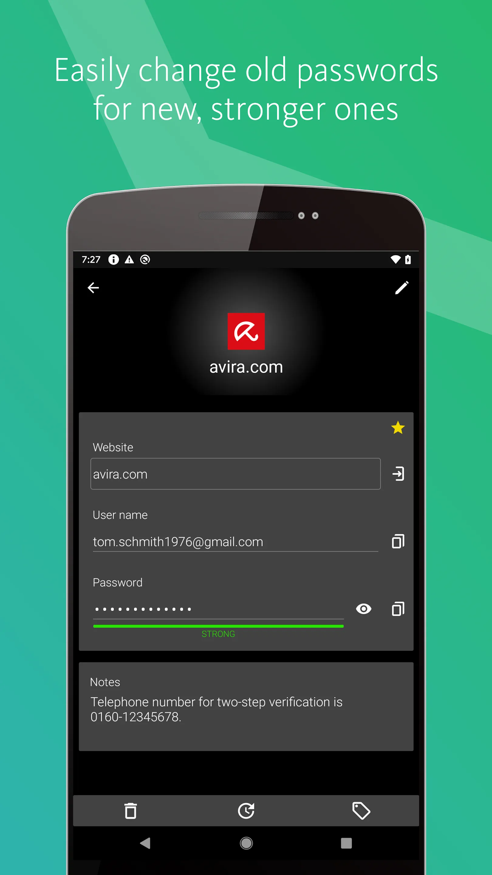 Avira Password Manager | Indus Appstore | Screenshot