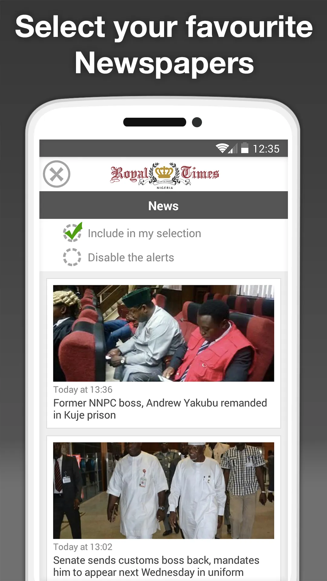 Nigeria Press | Indus Appstore | Screenshot