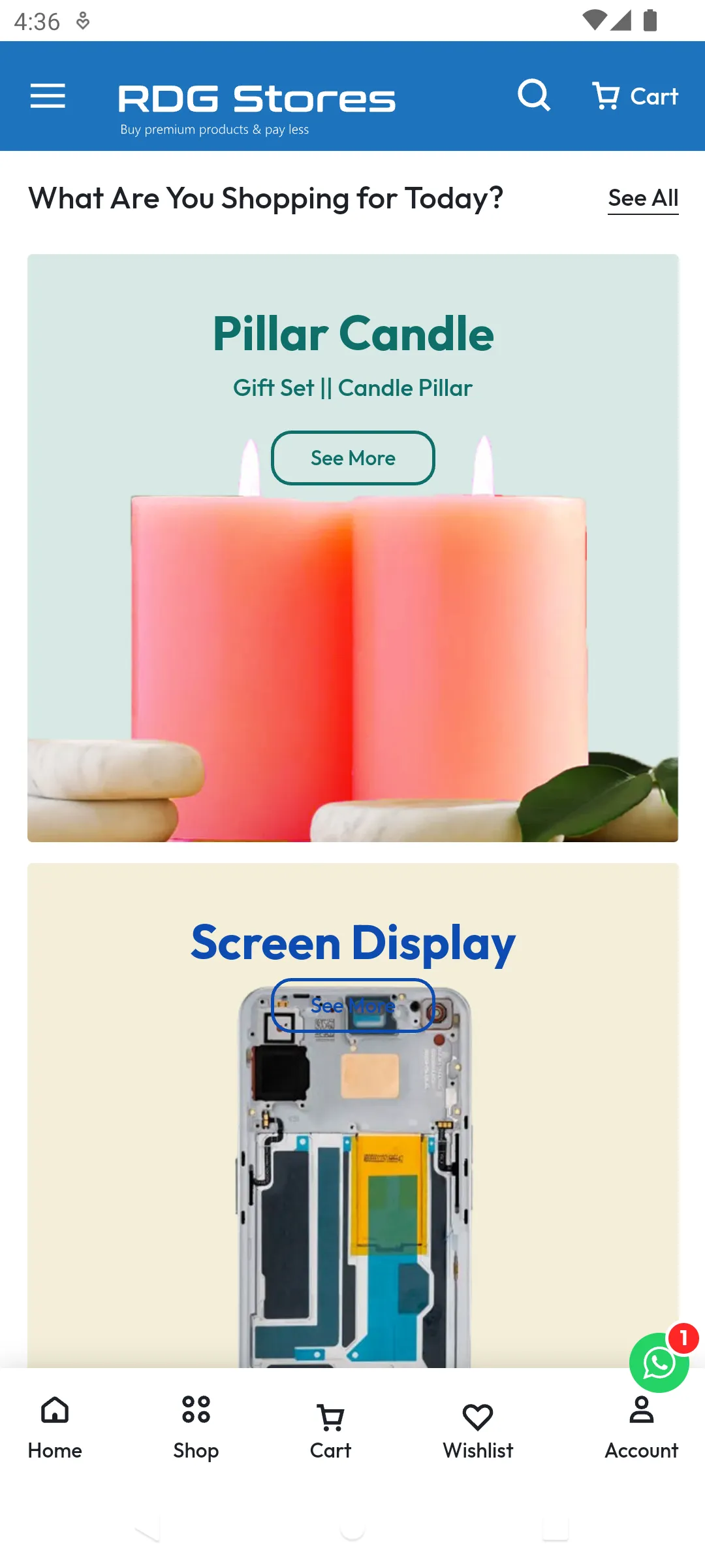 RDG Stores | Indus Appstore | Screenshot