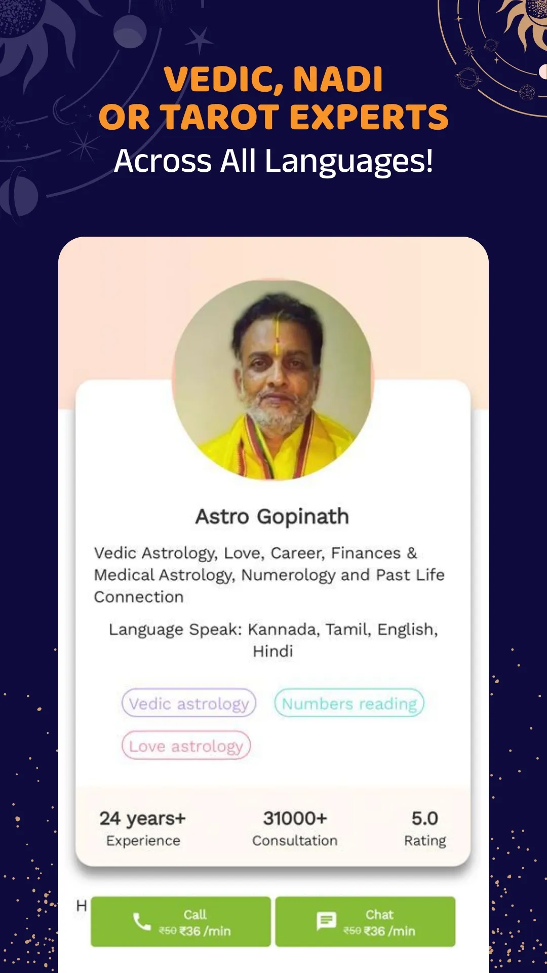Bodhi: Astrology & Tarot Chat | Indus Appstore | Screenshot
