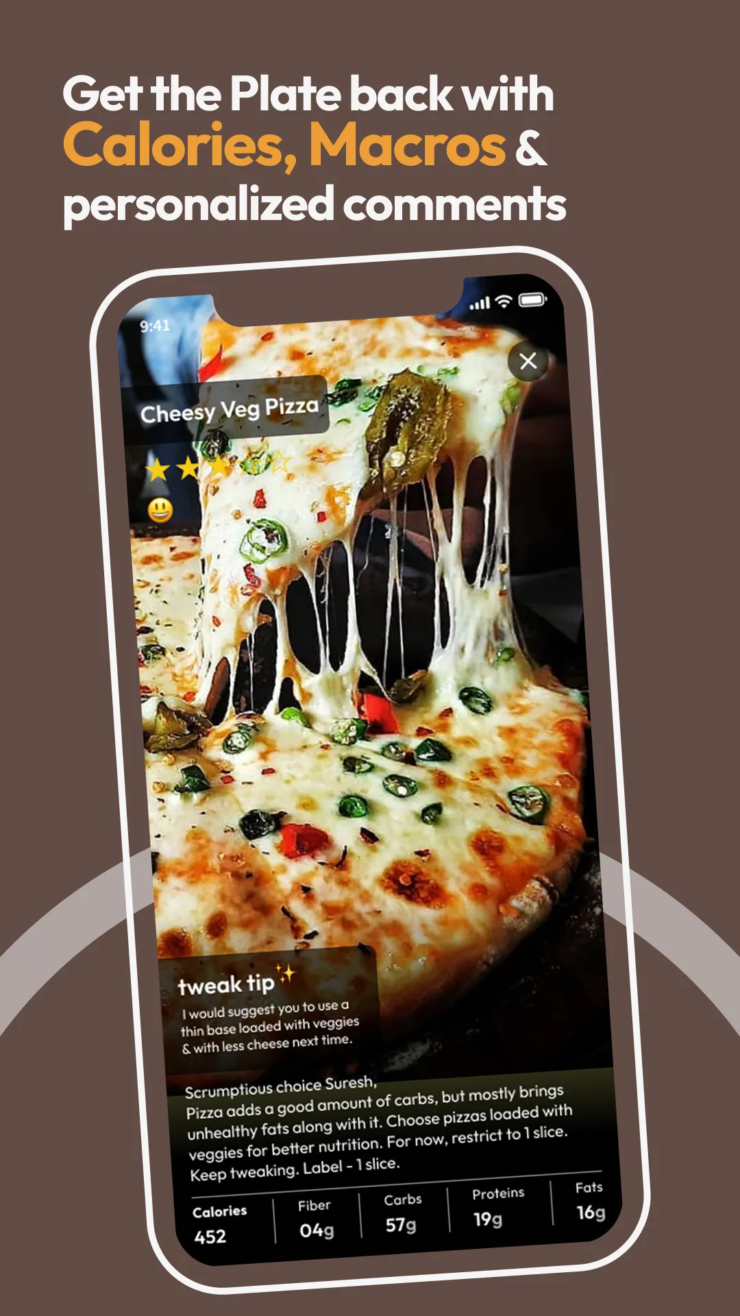 tweak & eat- with eatGPT! | Indus Appstore | Screenshot