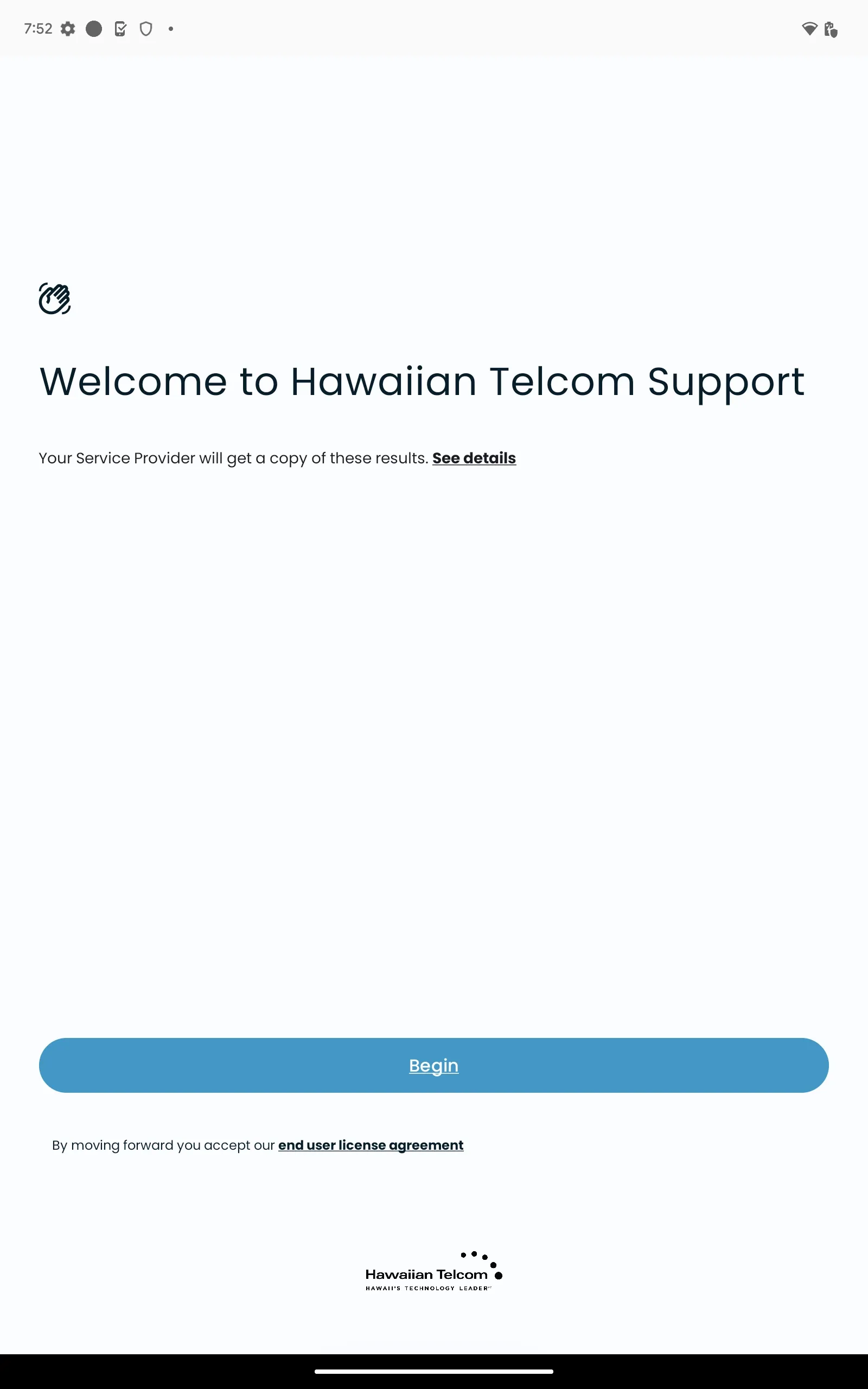 Hawaiian Telcom Support | Indus Appstore | Screenshot