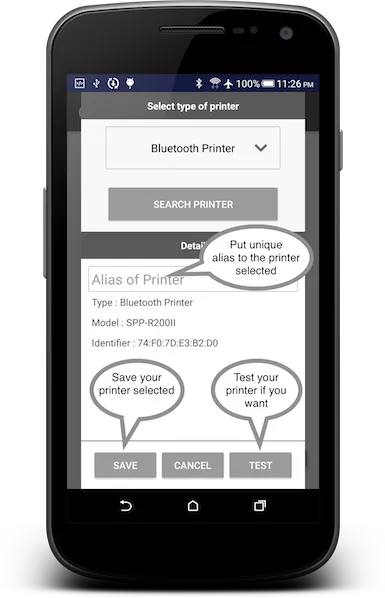 Quick Printer (ESC POS Print) | Indus Appstore | Screenshot