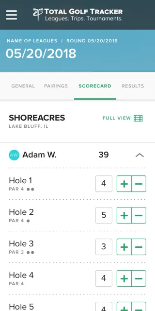 Total Golf Tracker | Indus Appstore | Screenshot