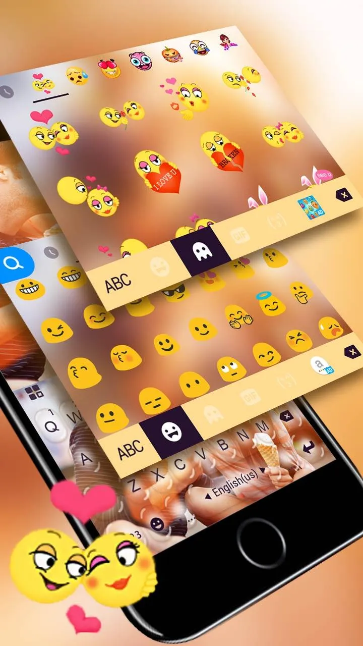 Photo Background Keyboard | Indus Appstore | Screenshot