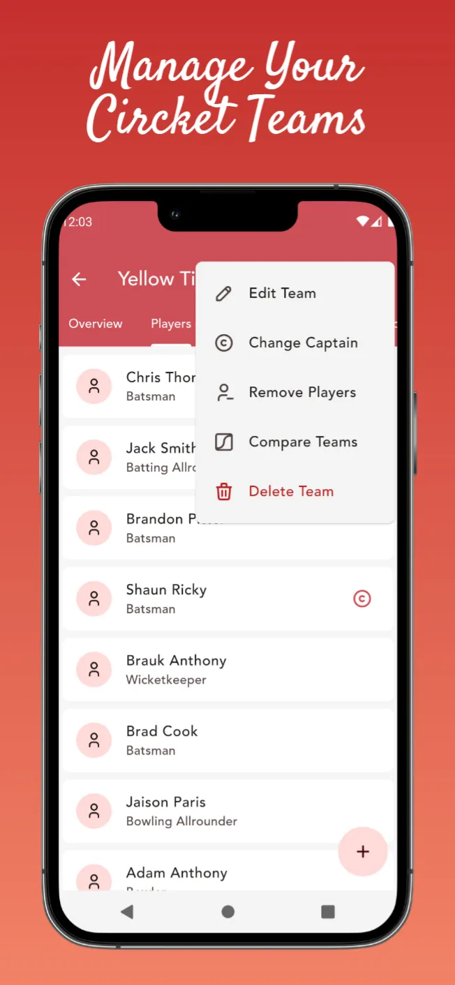 CricScorer-Cricket Scoring App | Indus Appstore | Screenshot