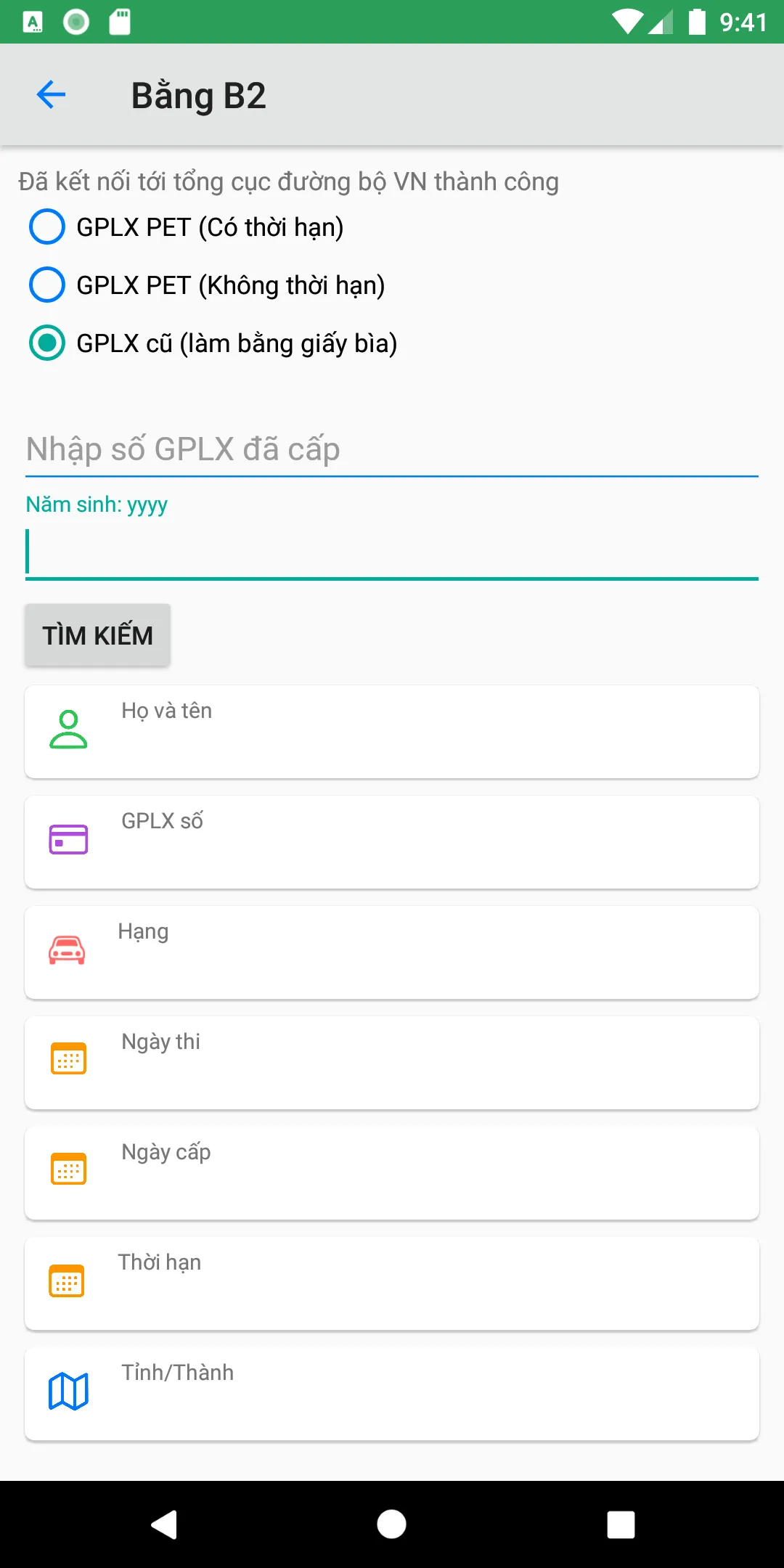 600 Câu Hỏi Ôn Thi GPLX | Indus Appstore | Screenshot