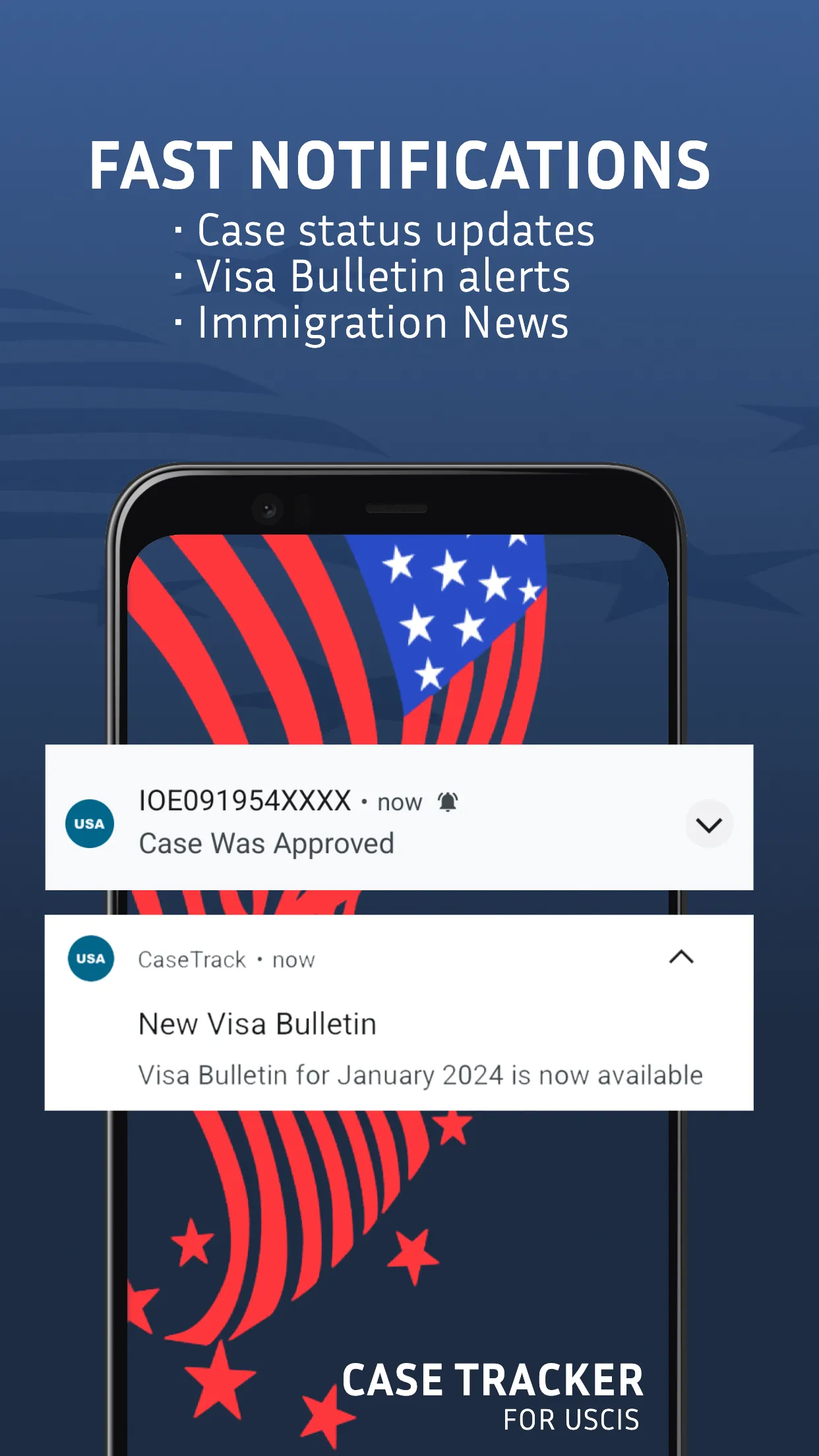 Case Tracker for USCIS | Indus Appstore | Screenshot