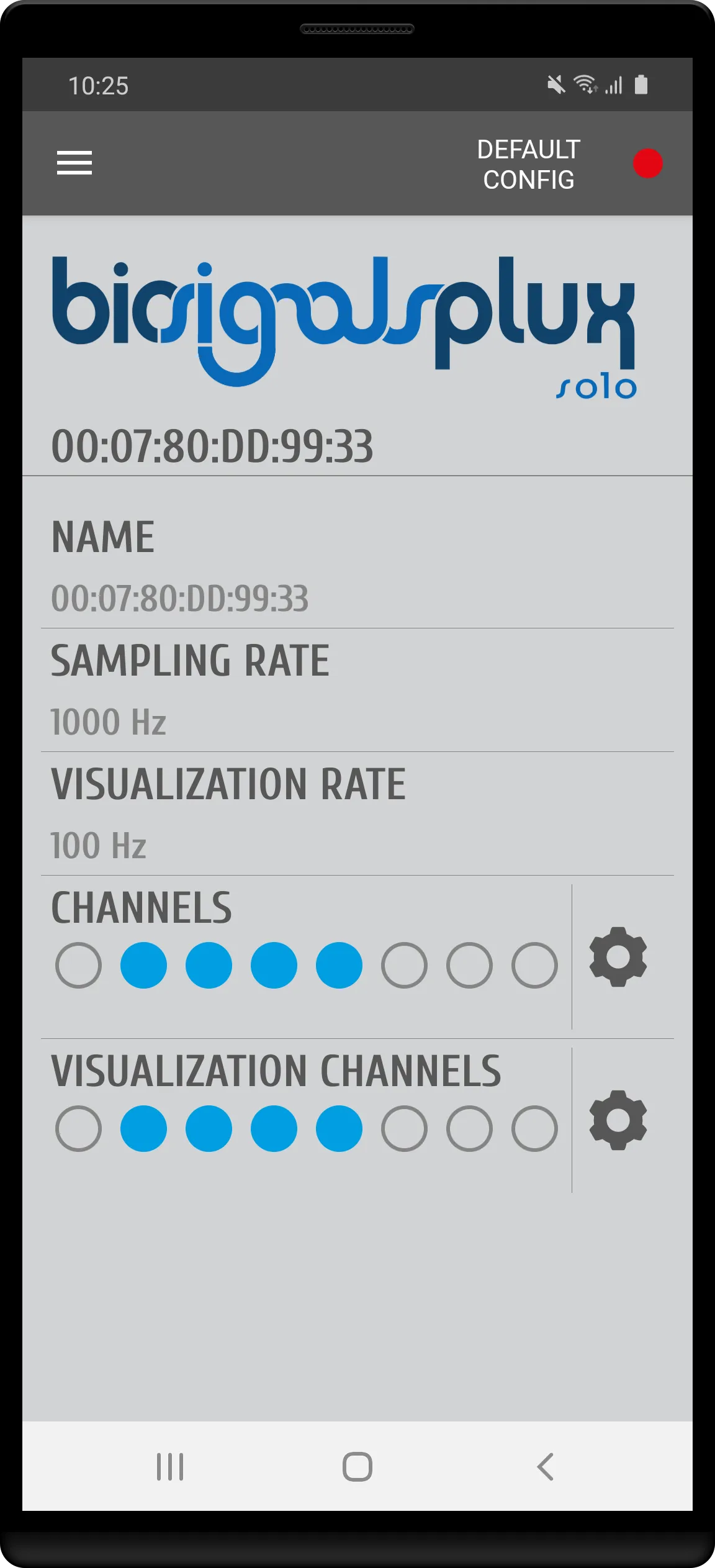 OpenSignals Mobile | Indus Appstore | Screenshot