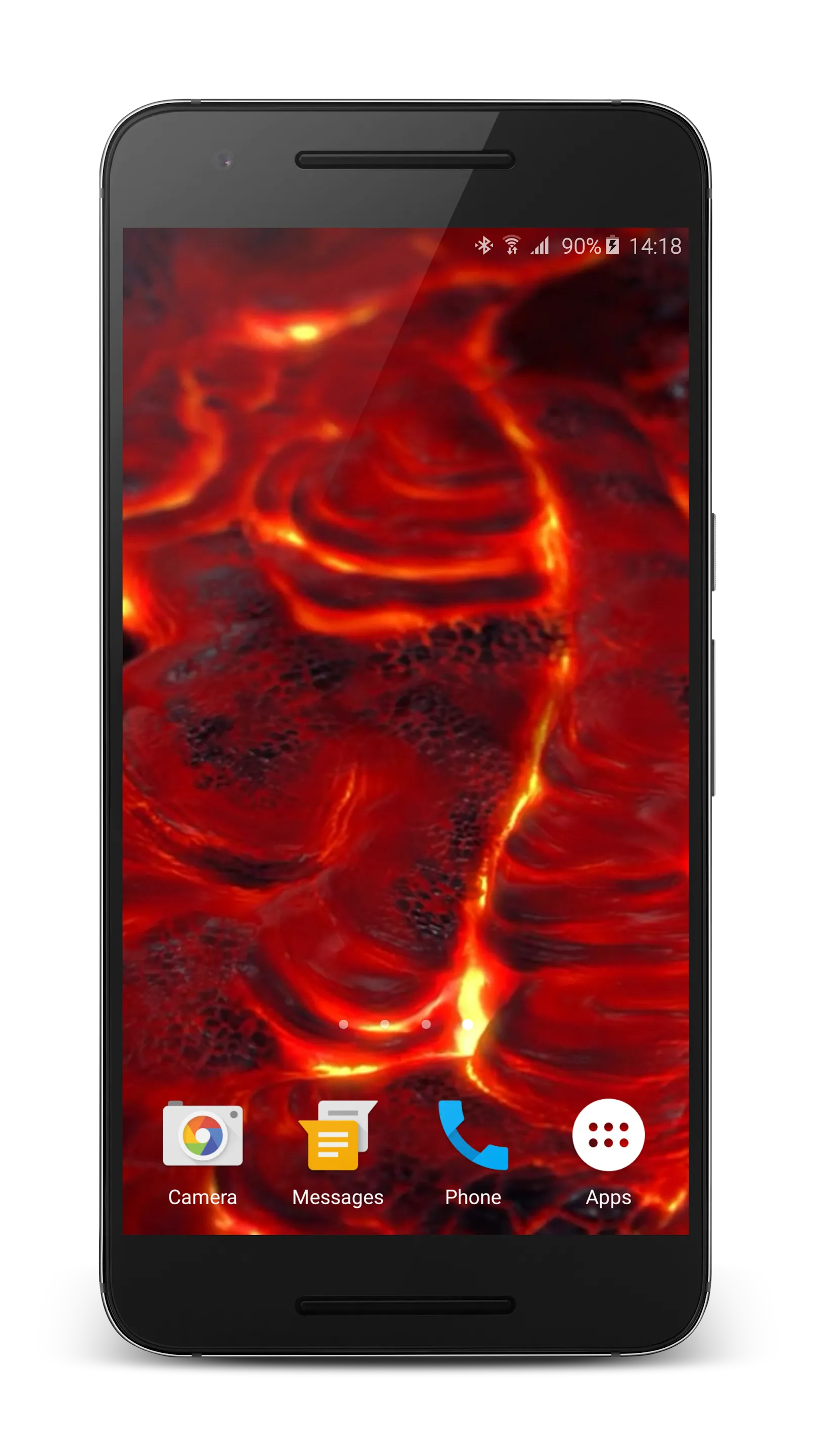 Lava Video Live Wallpaper | Indus Appstore | Screenshot