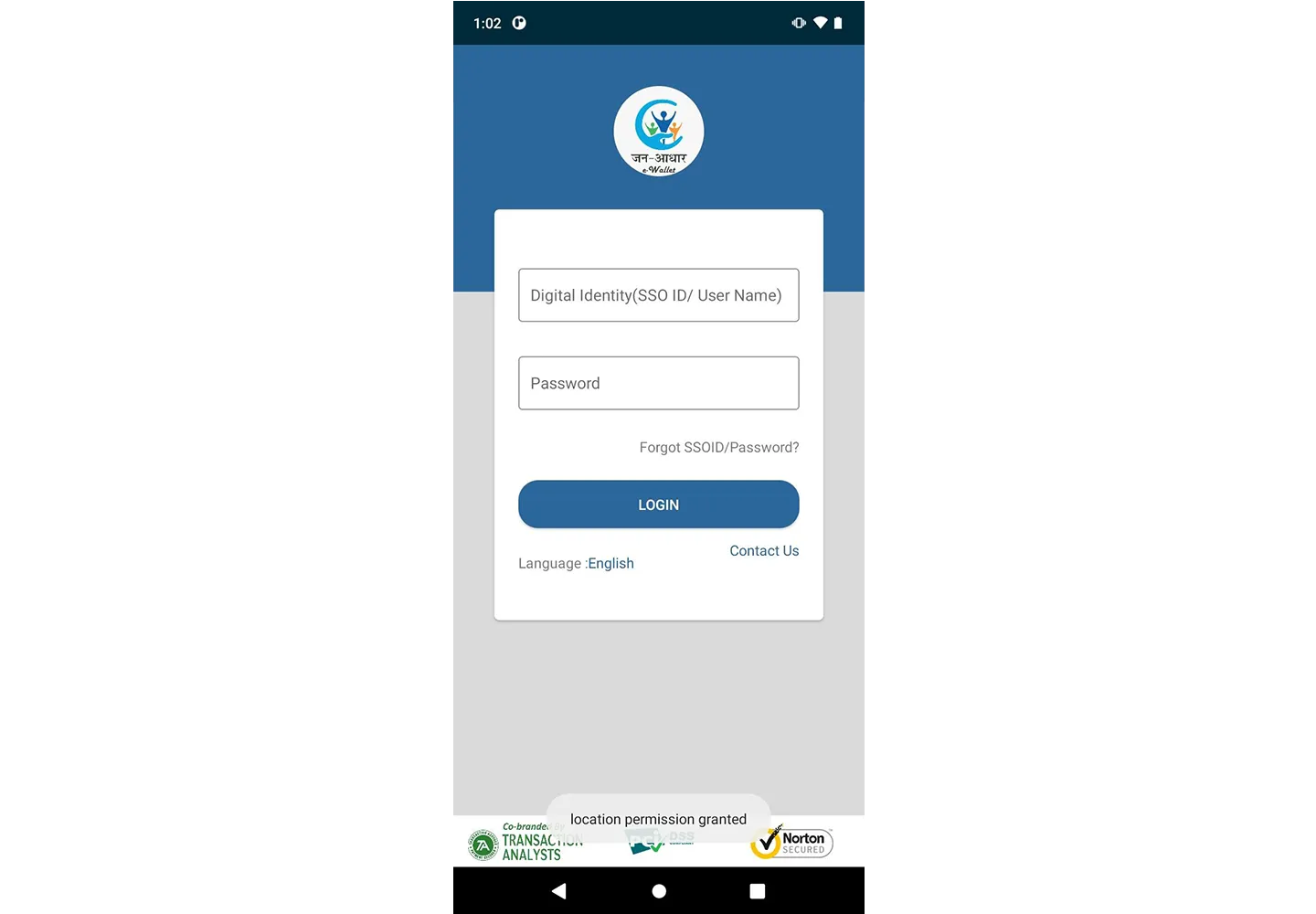 Jan Aadhaar eWallet | Indus Appstore | Screenshot