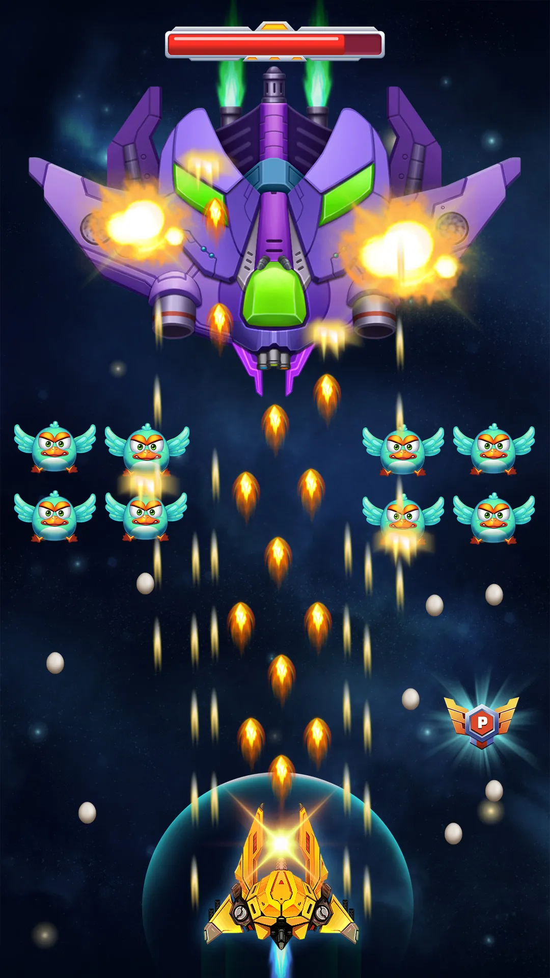 Chicken Attack: Galaxy Shooter | Indus Appstore | Screenshot