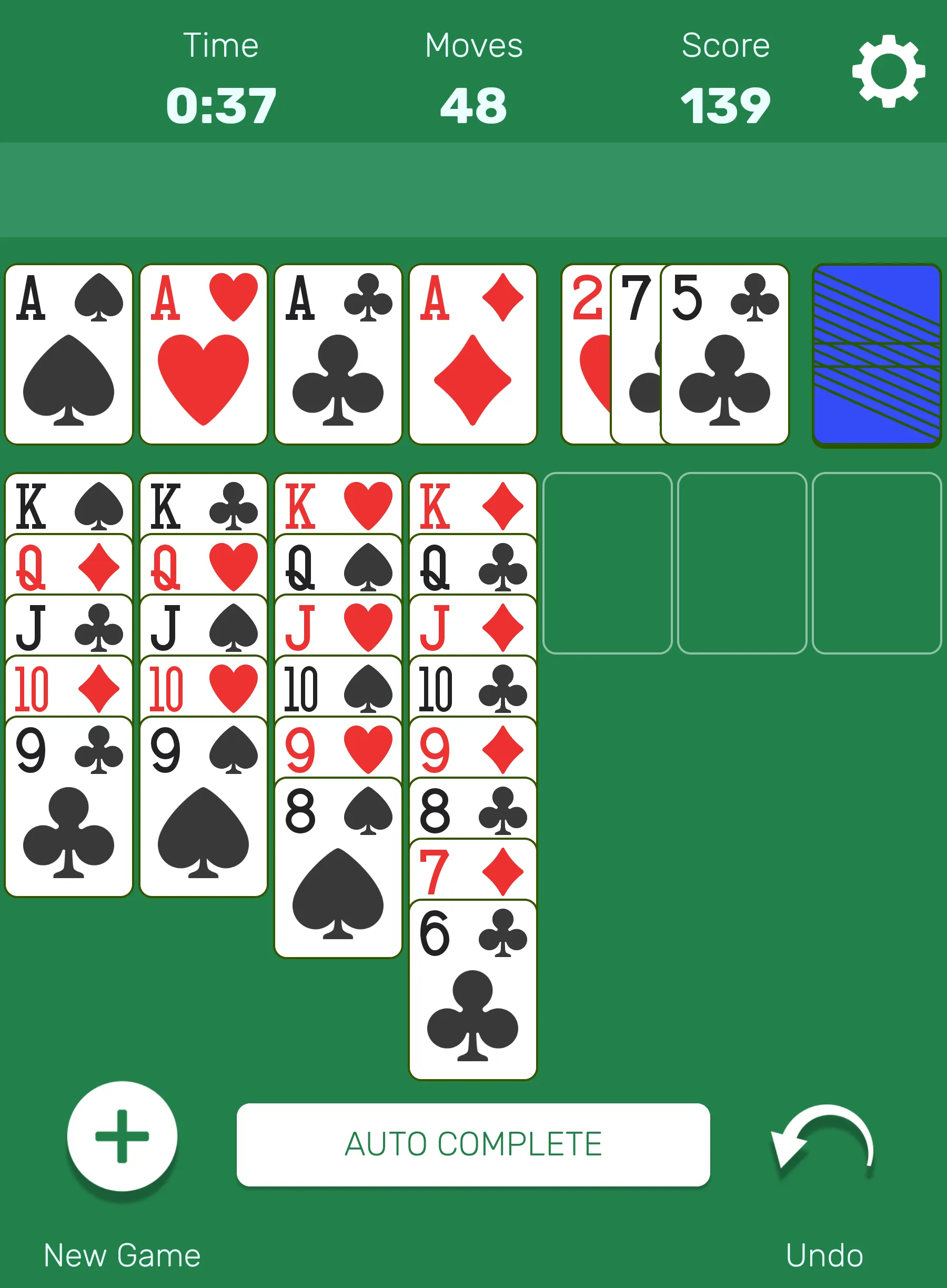 Solitaire | Indus Appstore | Screenshot