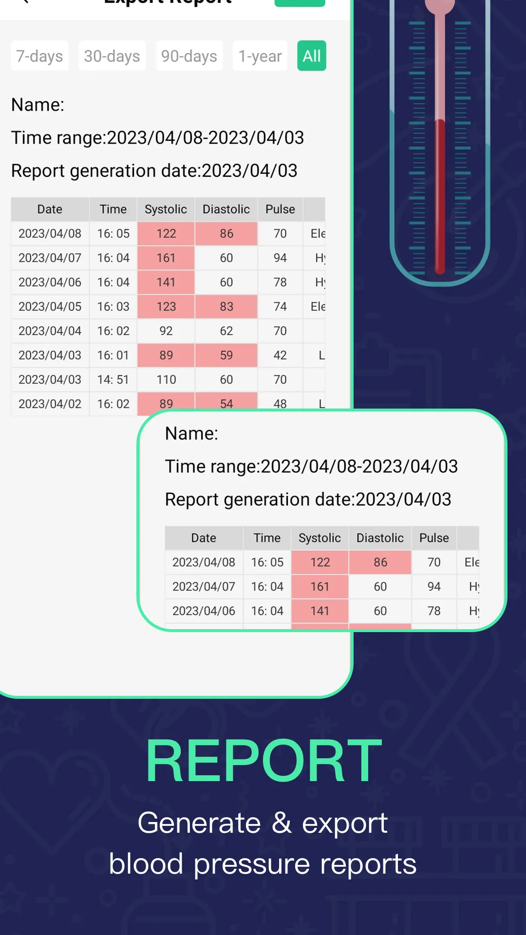 Blood Pressure Care | Indus Appstore | Screenshot