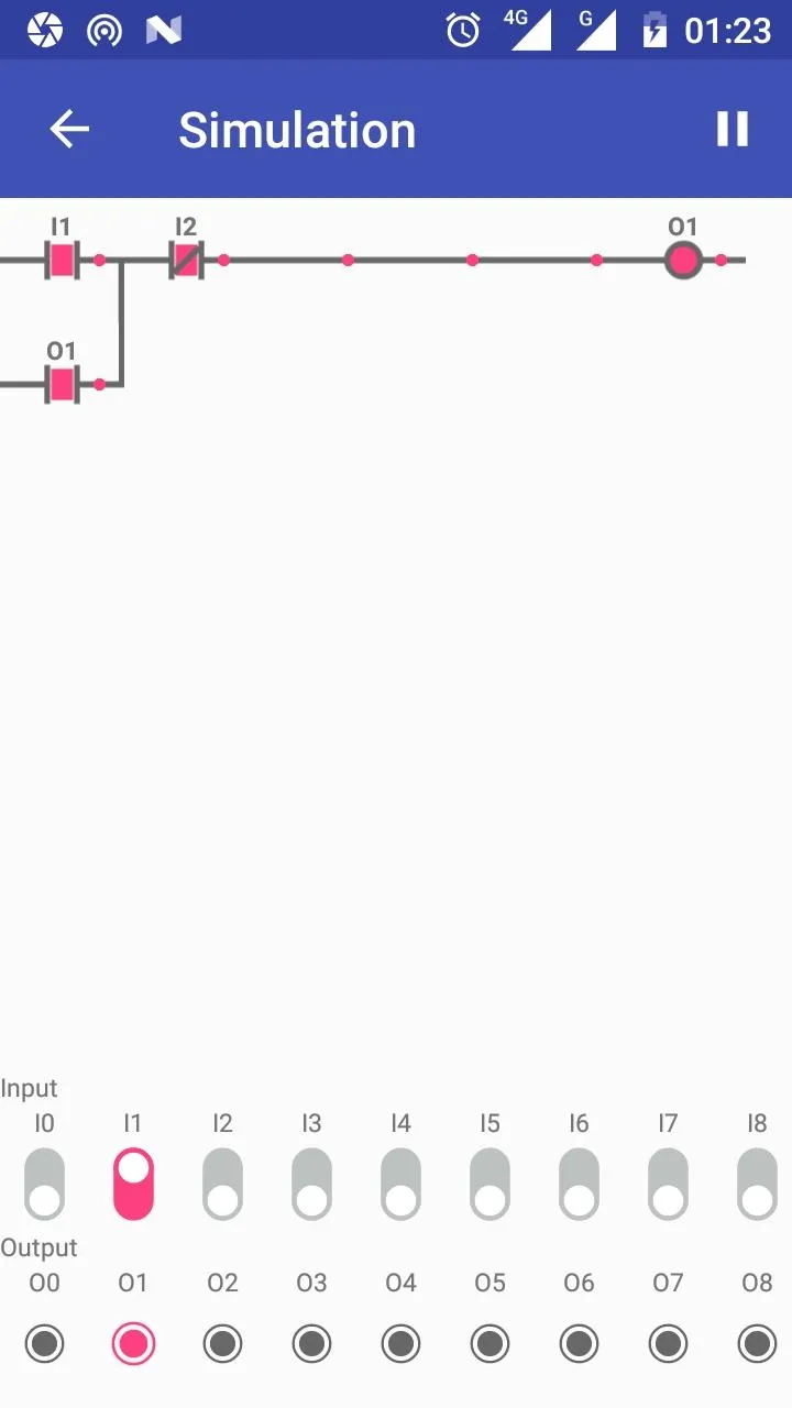 PLC Ladder Logic Simulator | Indus Appstore | Screenshot