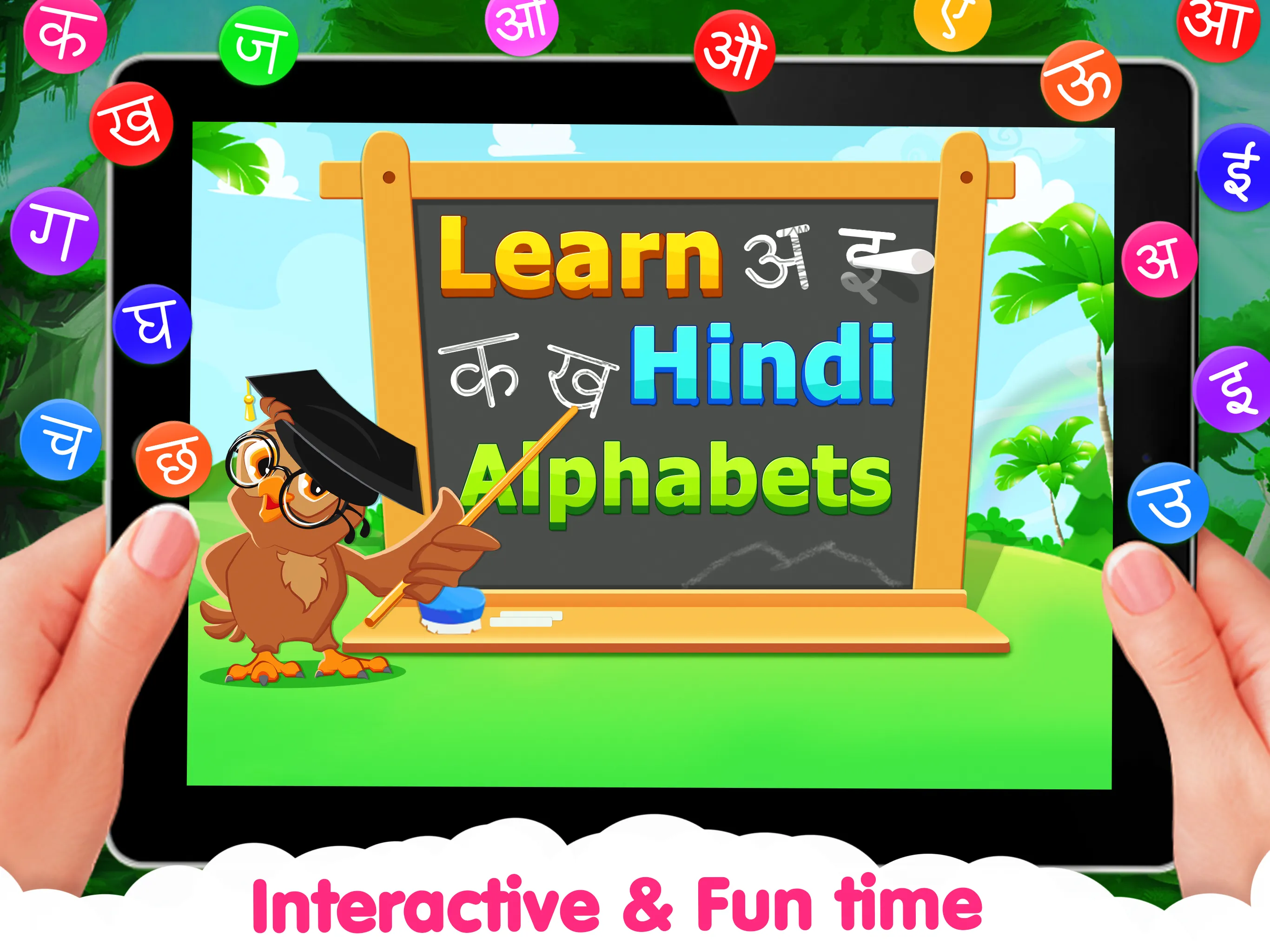 Learn Hindi Alphabets Letters | Indus Appstore | Screenshot