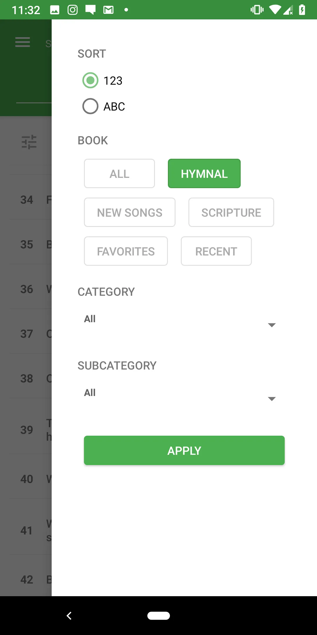 Project Hymnal | Indus Appstore | Screenshot