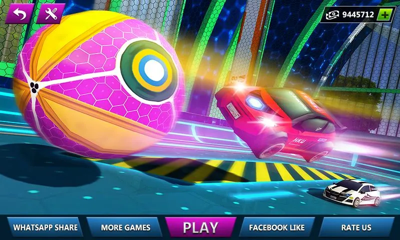 Soccer Car Ball Game | Indus Appstore | Screenshot