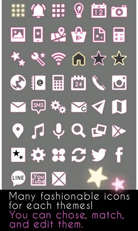 Cute Theme-Starry Heavens- | Indus Appstore | Screenshot