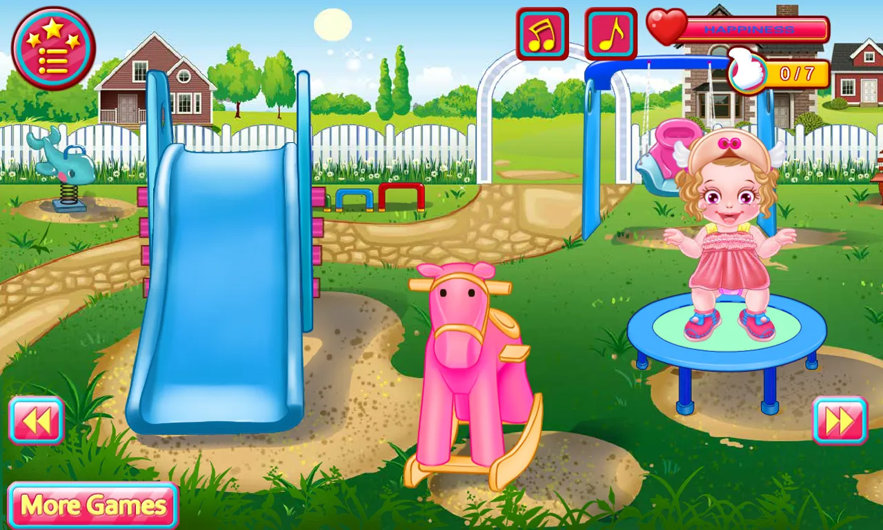 Baby Caring Games with Anna | Indus Appstore | Screenshot