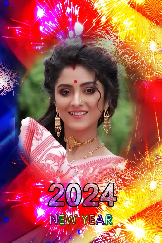 New year photo frame 2024 | Indus Appstore | Screenshot