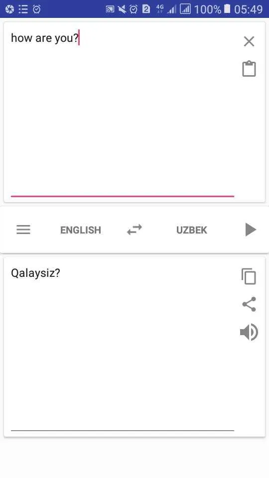 Uzbek English Translator | Indus Appstore | Screenshot