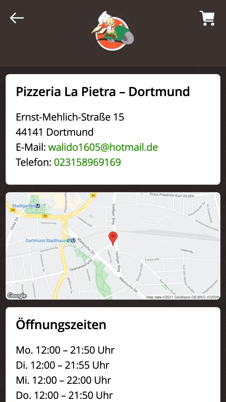 Pizzeria La Pietra Dortmund | Indus Appstore | Screenshot