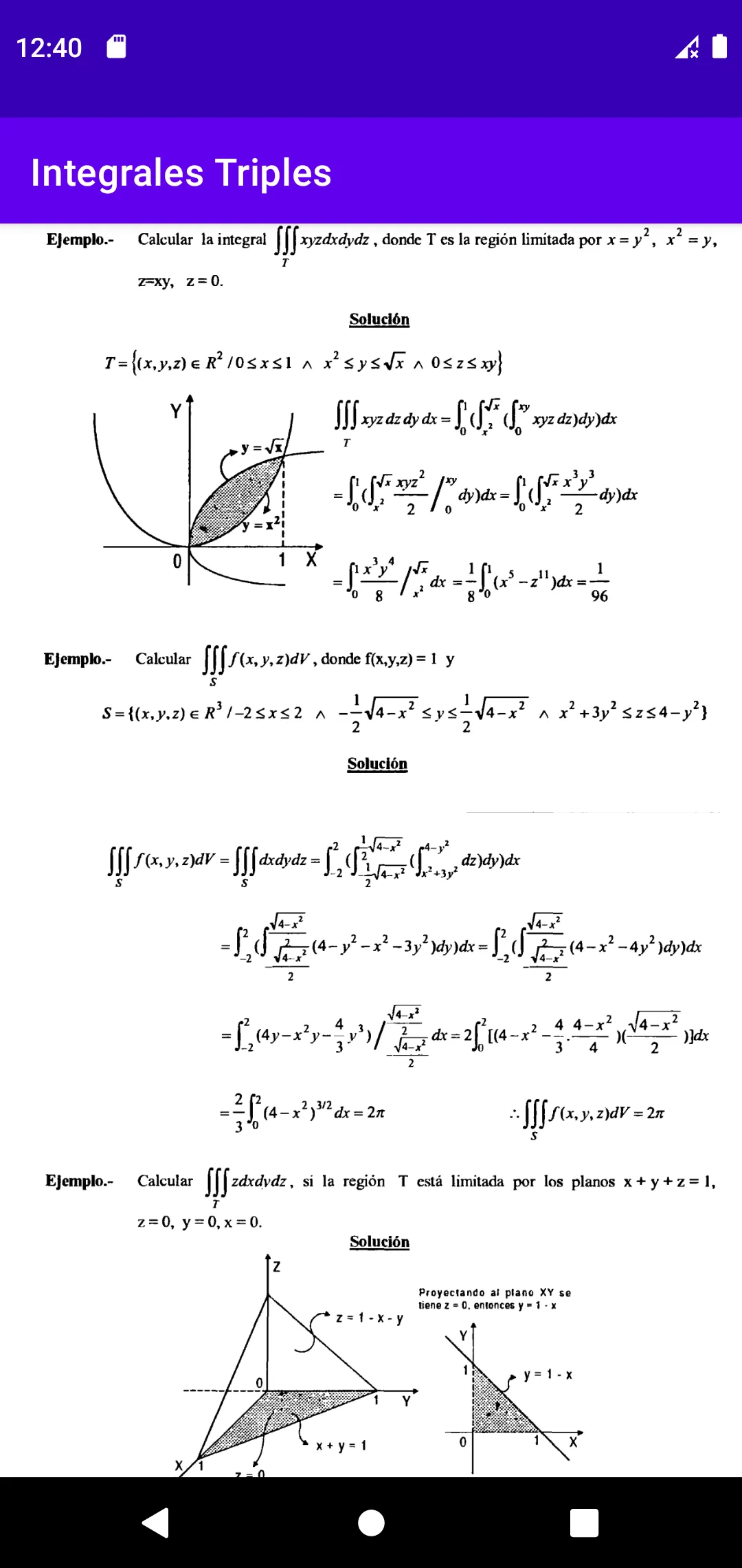 Integrales Triples | Indus Appstore | Screenshot