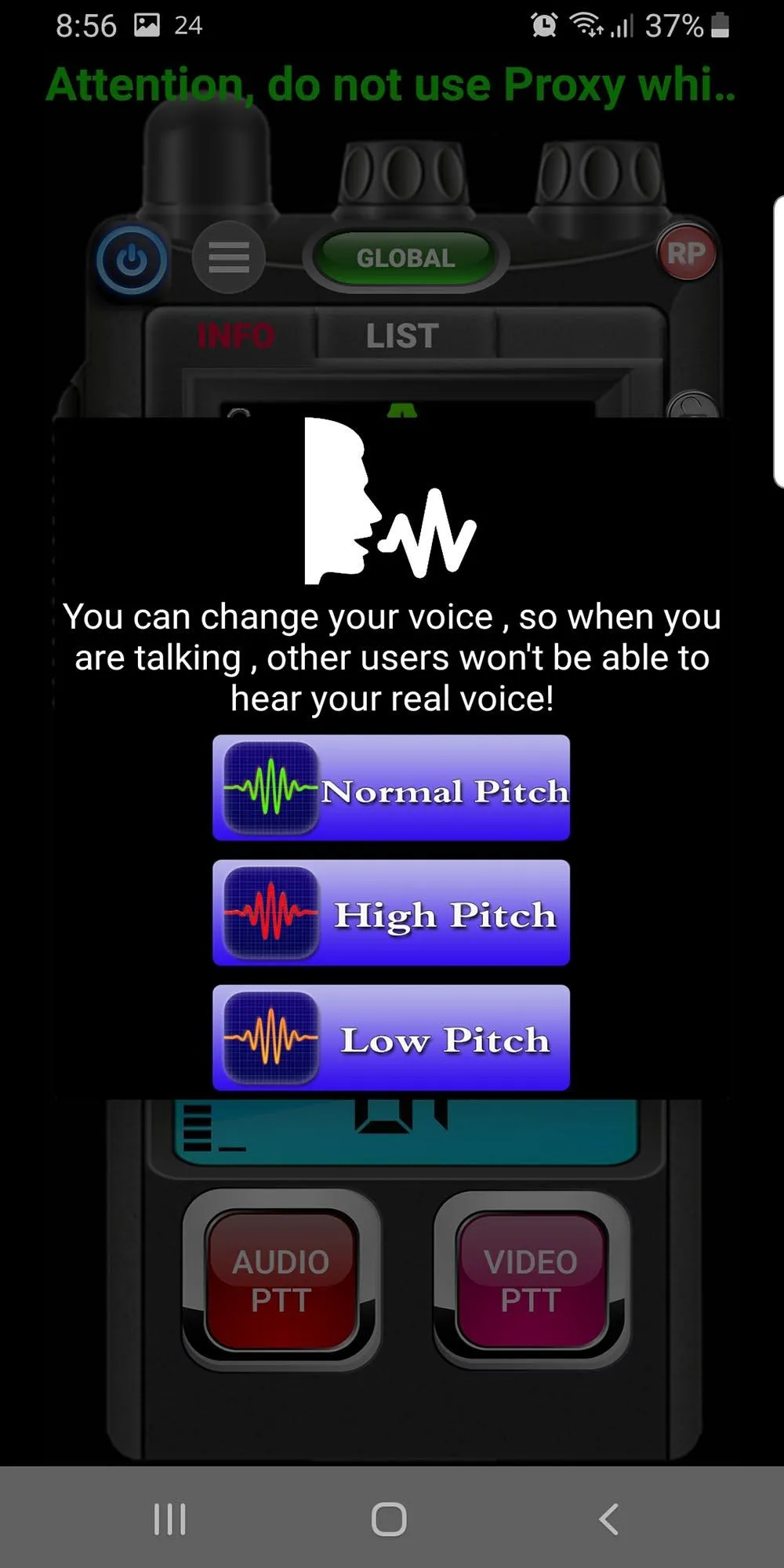 Professional Walkie Talkie | Indus Appstore | Screenshot