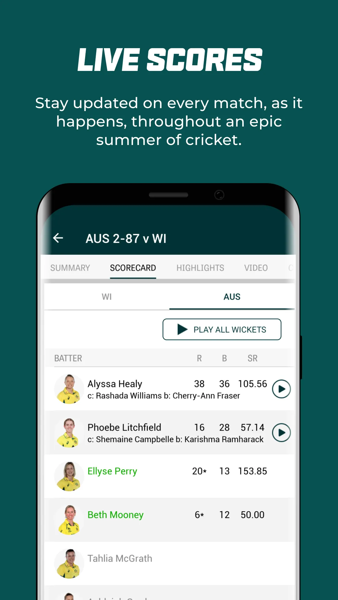 Cricket Australia Live | Indus Appstore | Screenshot