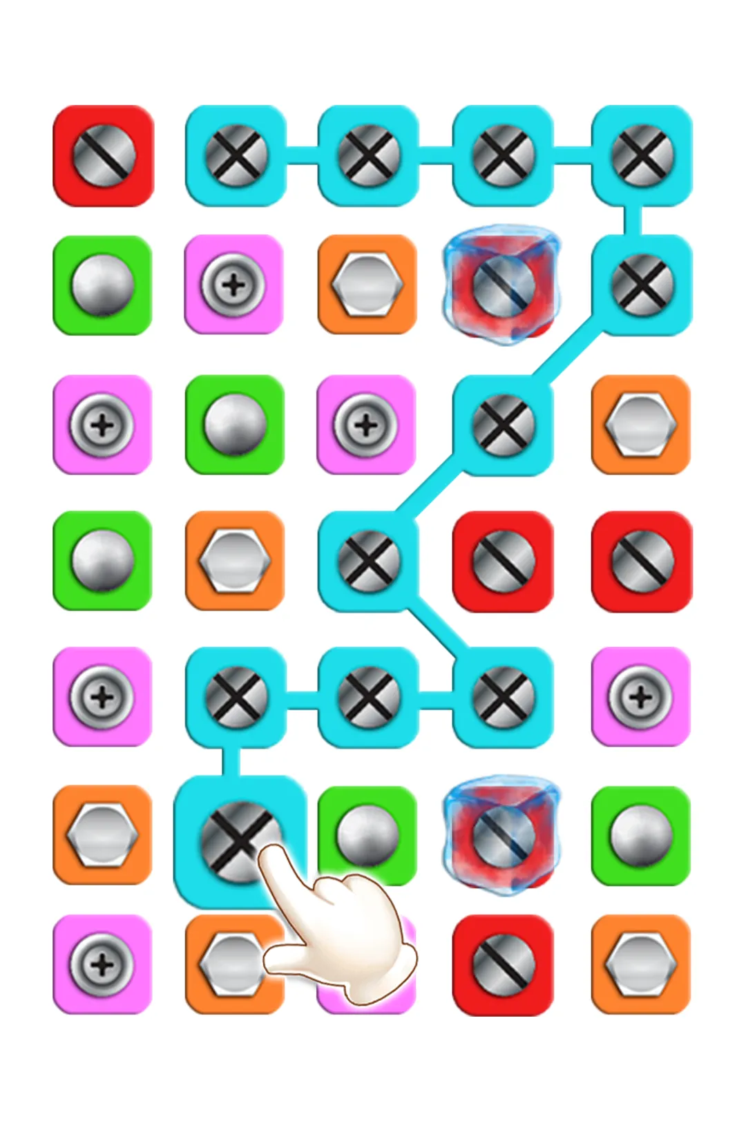 Nuts & Bolts Match 3 Puzzle | Indus Appstore | Screenshot