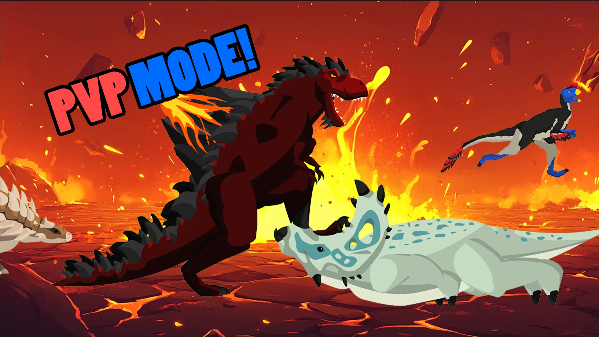 T-Rex Fights More Dinosaurs | Indus Appstore | Screenshot