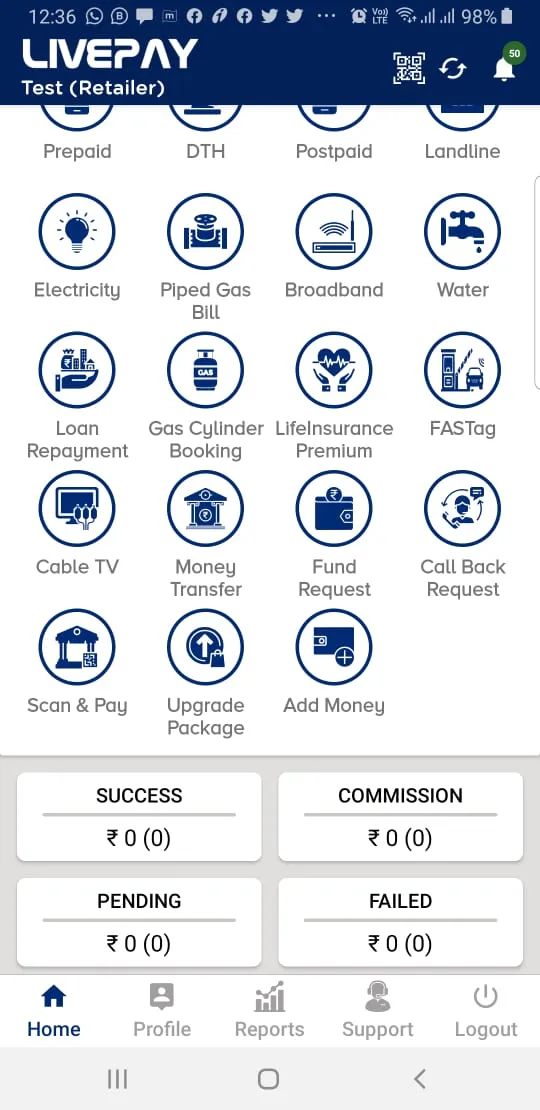 LivePay New | Indus Appstore | Screenshot