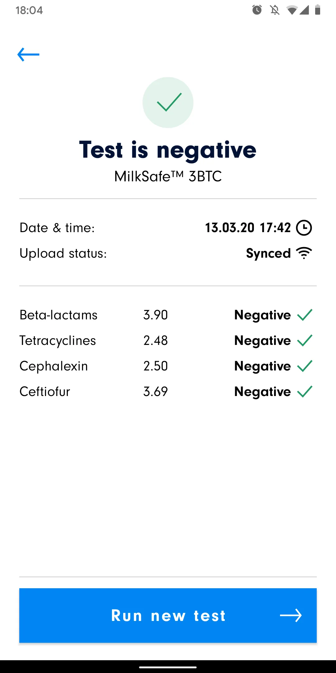 MilkSafe | Indus Appstore | Screenshot