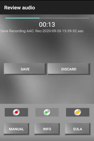 AAC Recording | Indus Appstore | Screenshot