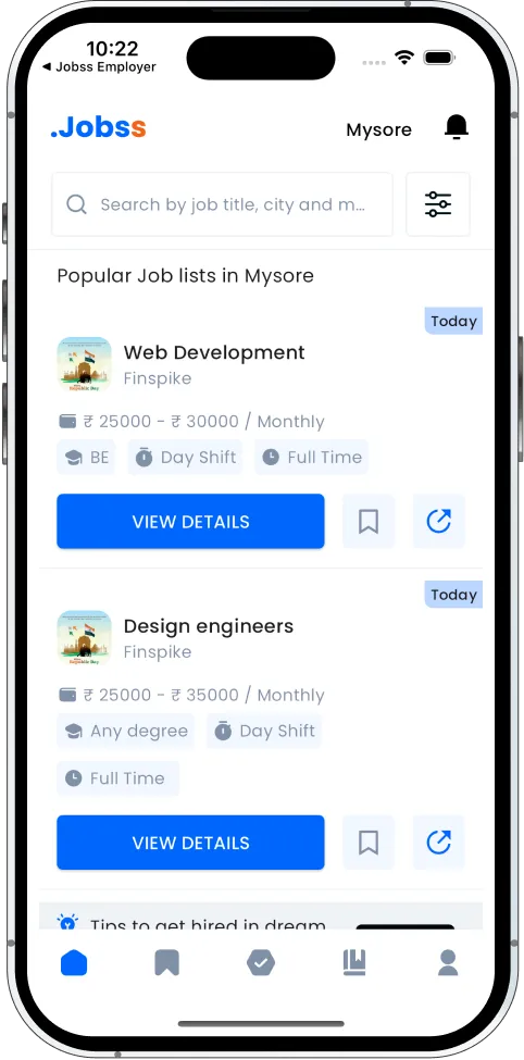 Jobss - Job Search | Indus Appstore | Screenshot