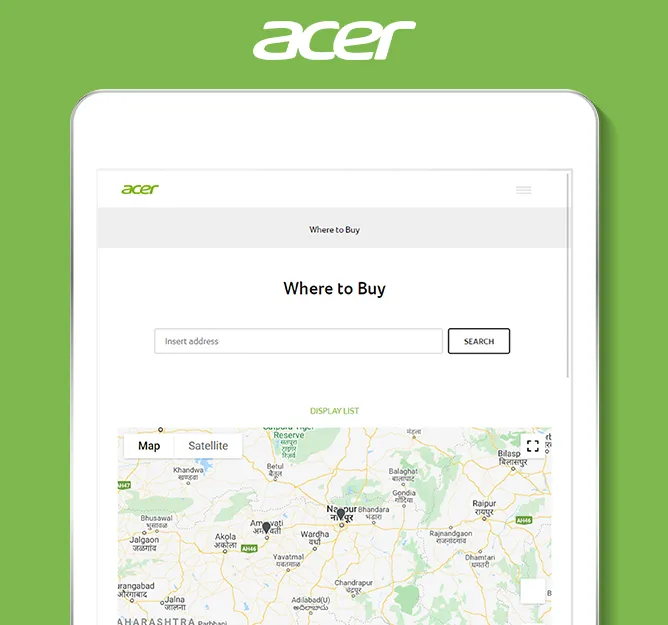 Acer India Online Store | Indus Appstore | Screenshot