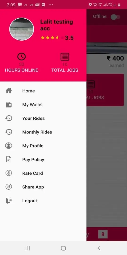 GYD Driver App | Indus Appstore | Screenshot