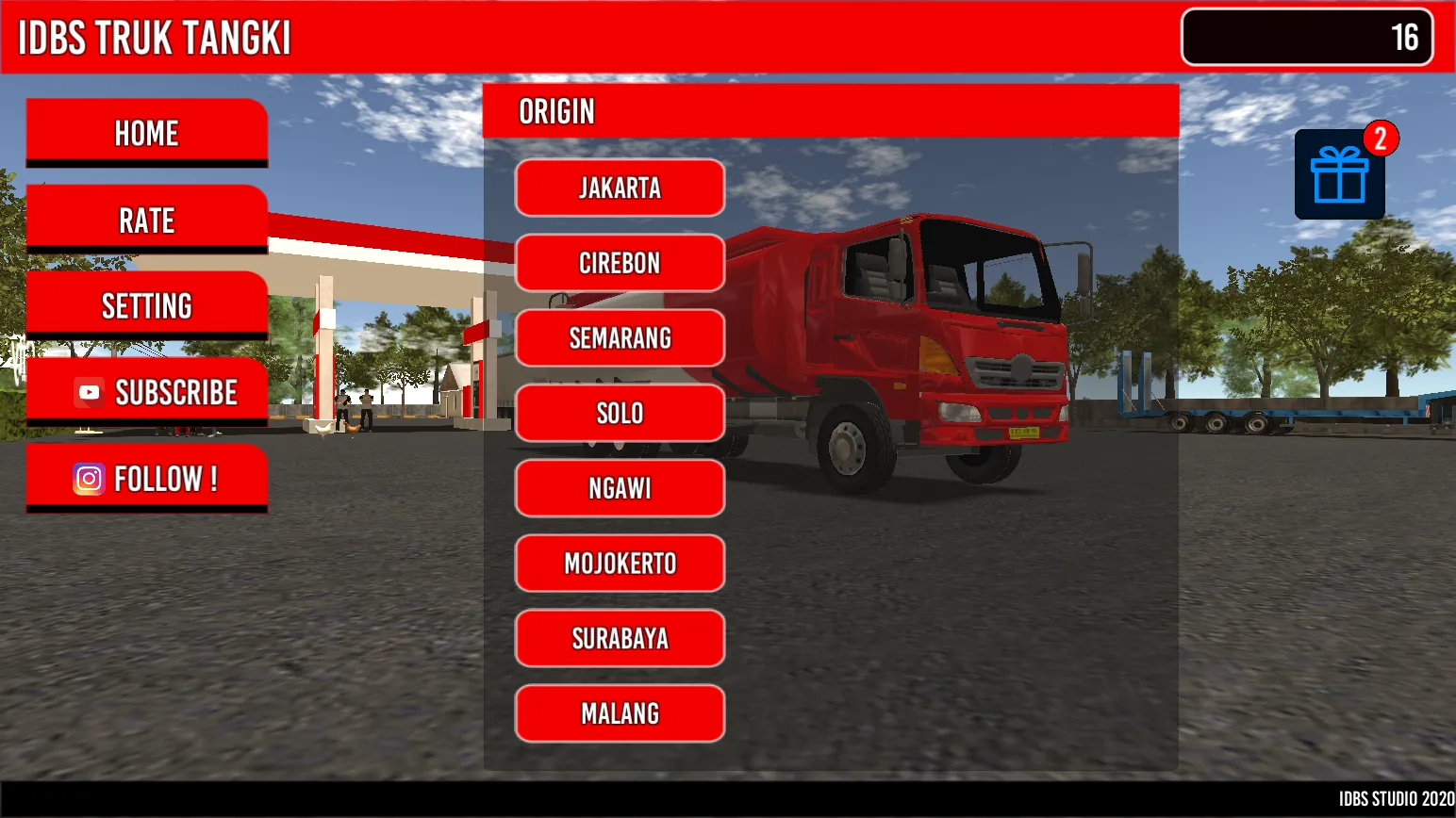 IDBS Truk Tangki | Indus Appstore | Screenshot